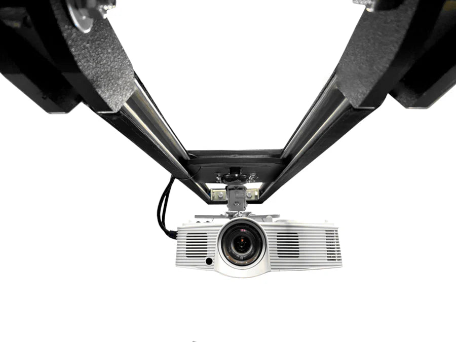 "SkyRail+ Sliding Projector Mount for Golf Simulators"