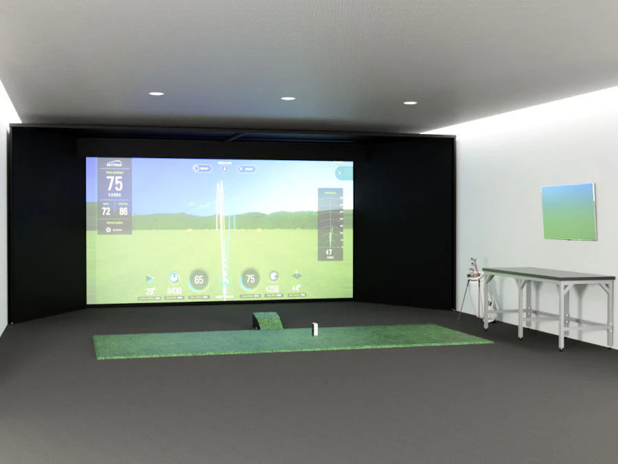 StudioBay™ Commercial Wall-to-Wall Golf Simulator Enclosure