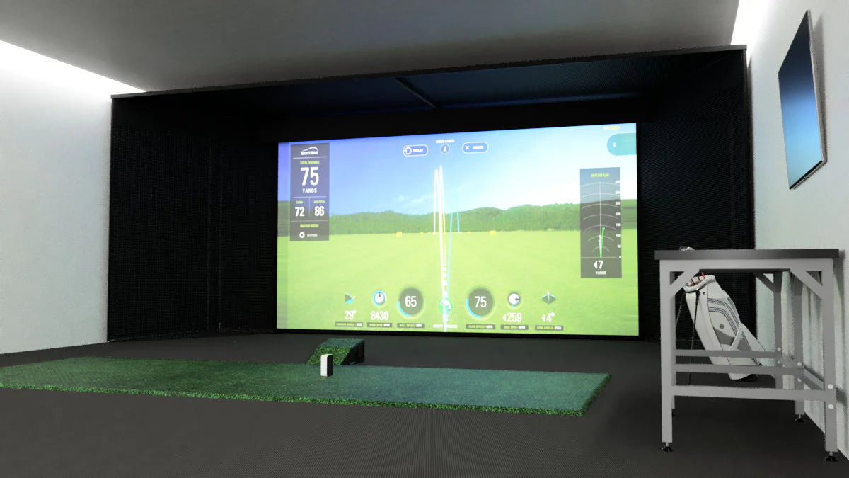 StudioBay™ Commercial Wall-to-Wall Golf Simulator Enclosure